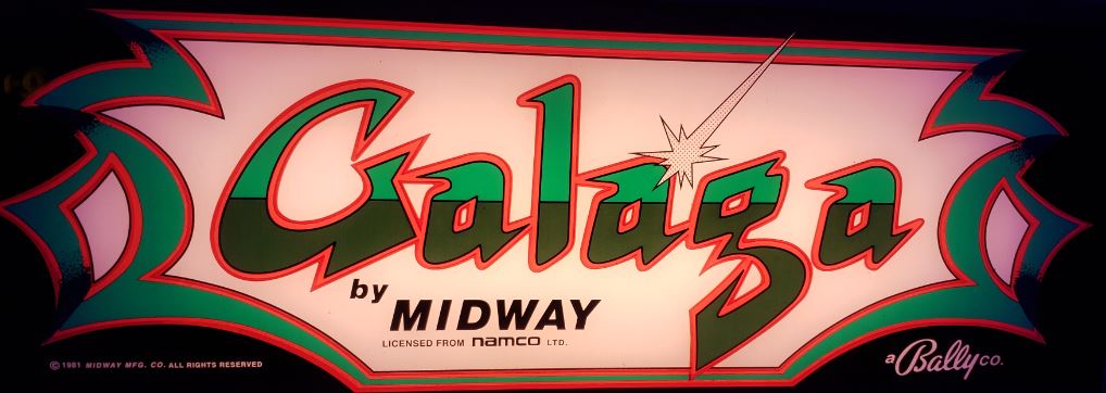 Marquee for Galaga (1981)