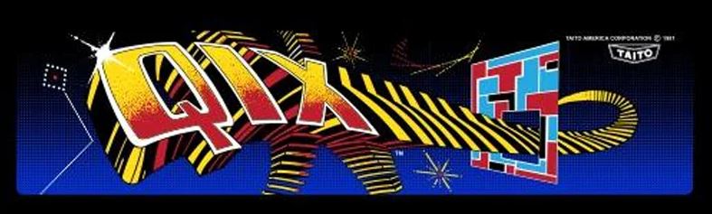 Marquee for Qix (1981)