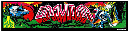 Marquee for Gravitar (1982)