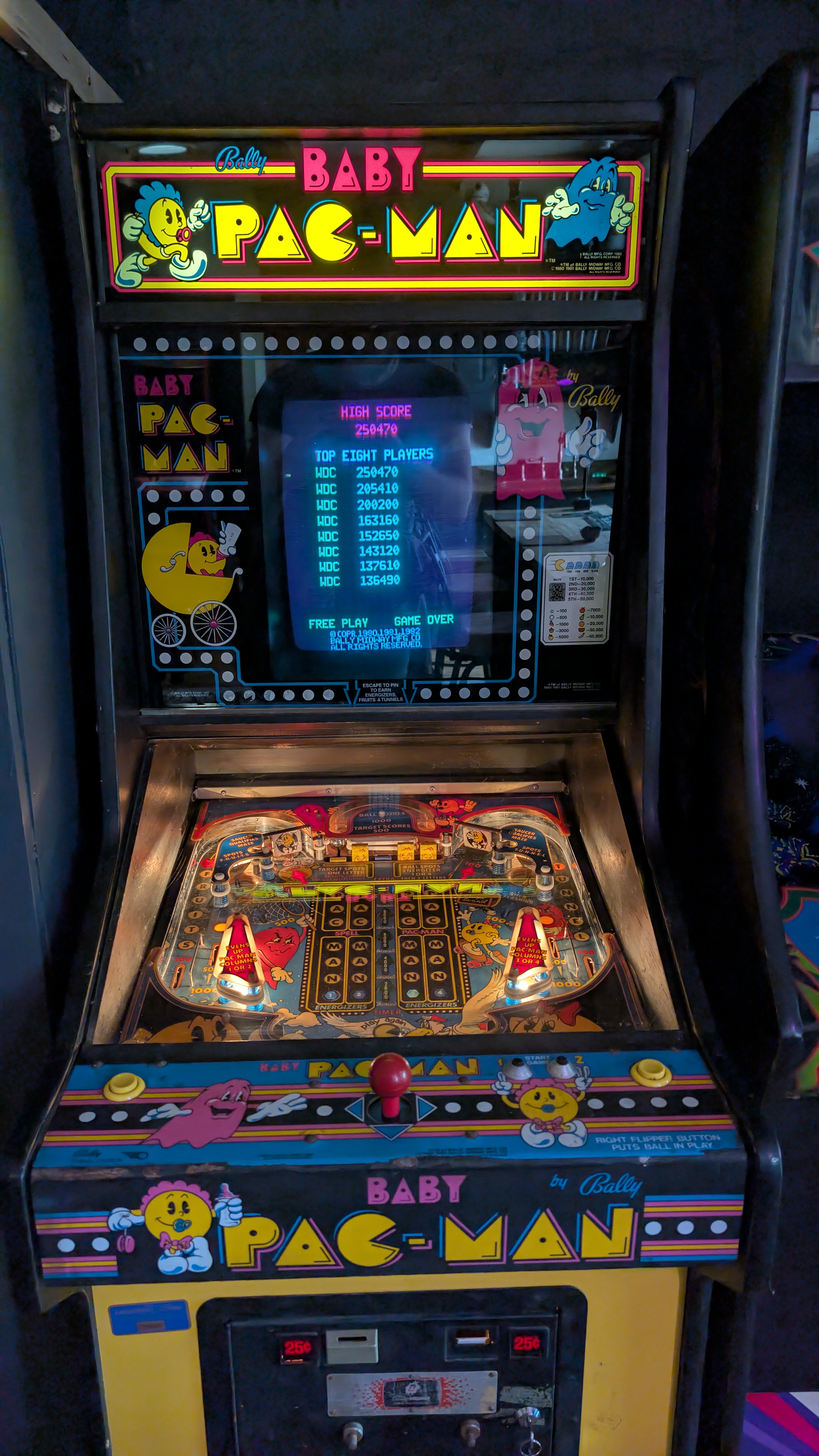Baby Pac-Man (1982)